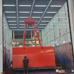 Gầu ngoạm hàng rời (gầu kín)