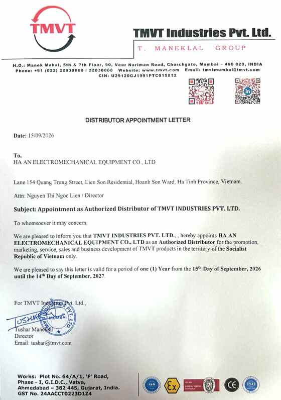 Công Ty TNHH Thiết Bị Cơ Điện Hà An